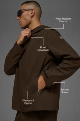 Alpha Shell Ceket – Espresso