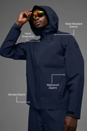 Alpha Shell Ceket – Lacivert