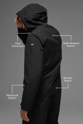 Alpha Shell Ceket – Siyah