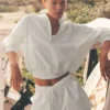 Alumni Şort - Fildişi