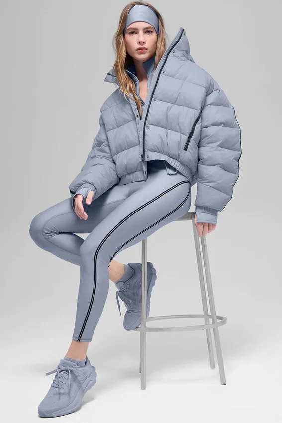 Aspen Love Puffer Ceket - Kış Donu