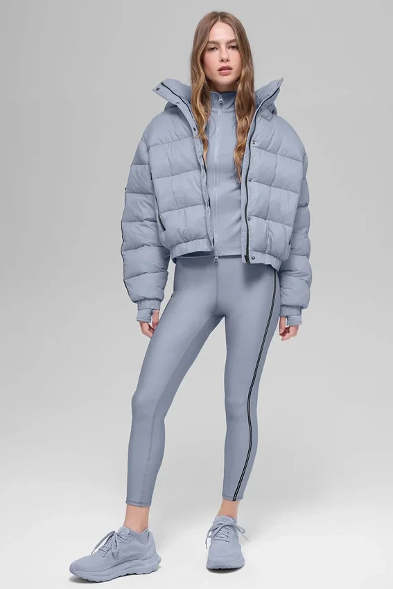 Aspen Love Puffer Ceket - Kış Donu