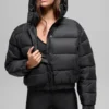 Aspen Love Puffer Ceket - Siyah