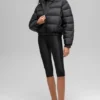 Aspen Love Puffer Ceket - Siyah