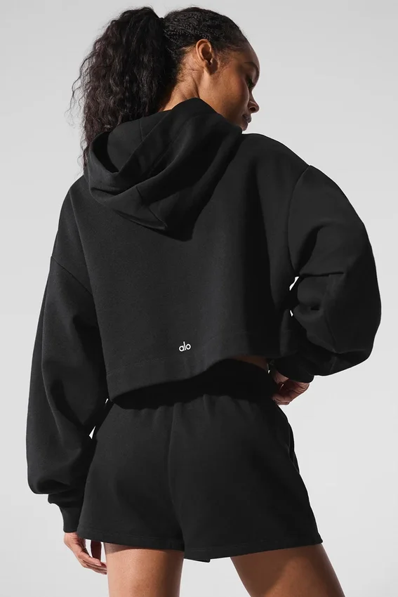 Bae Kapüşonlu Sweatshirt - Siyah