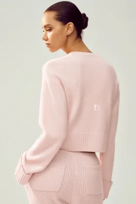 Cashmere Embrace Kazak – Buzlu Pembe