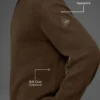 Cashmere Reform Uzun Kollu - Espresso