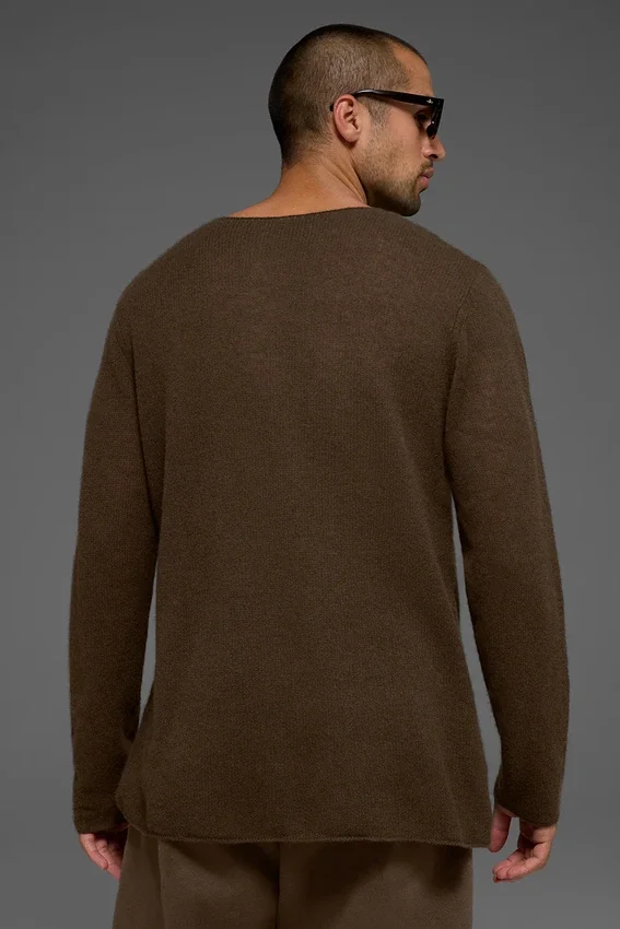 Cashmere Reform Uzun Kollu - Espresso