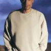 Chill Bisiklet Yaka Kazak - Kemik Rengi