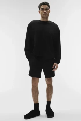 Chill Crew Neck Kazak - Siyah
