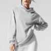 Chill Kapüşonlu Sweatshirt - Atletik Melanj Gri