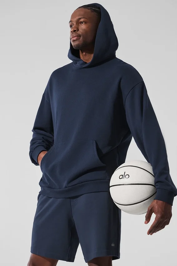 Chill Kapüşonlu Sweatshirt - Lacivert