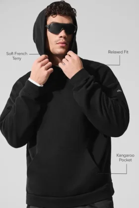 Chill Kapüşonlu Sweatshirt – Siyah
