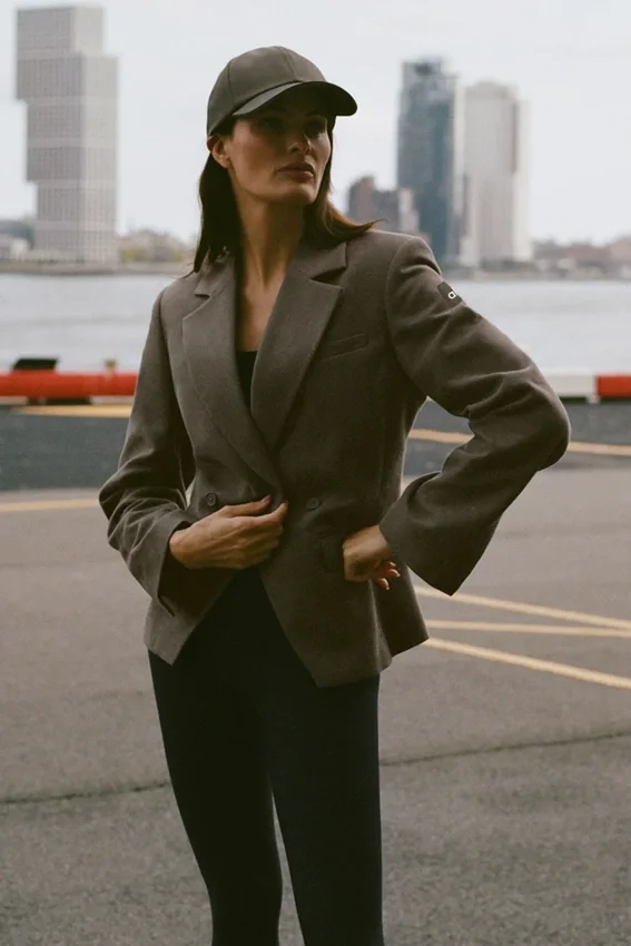 Cinch Blazer - Zeytin Ağacı