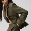 Cinch Blazer - Zeytin Ağacı