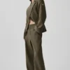 Cinch Blazer - Zeytin Ağacı