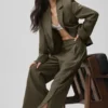 Cinch Blazer - Zeytin Ağacı