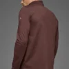Conquer 1/4 Zip Reform Uzun Kollu - Brownstone