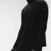 Conquer 1/4 Zip Reform Uzun Kollu - Siyah
