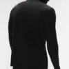 Conquer 1/4 Zip Reform Uzun Kollu - Siyah