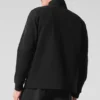 Conquer Max Mock Neck Full Zip - Siyah