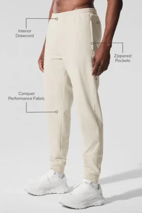 Conquer Max Performance Jogger – Kemik Rengi