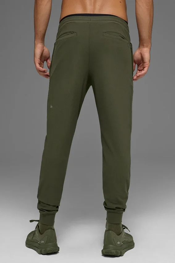 Conquer Max Performance Jogger - Yeşil Zeytin