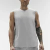 Conquer Muscle Tank - Atletik Melanj Gri