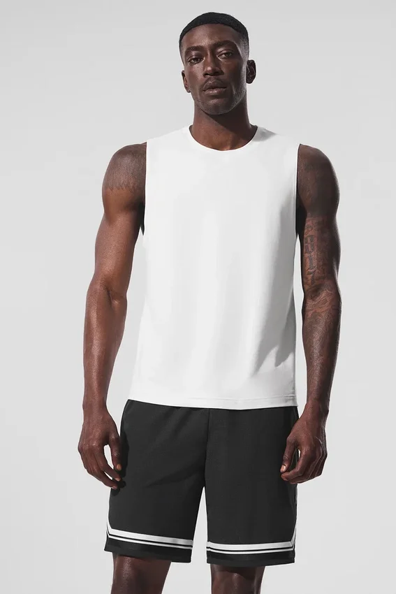 Conquer Muscle Tank - Beyaz