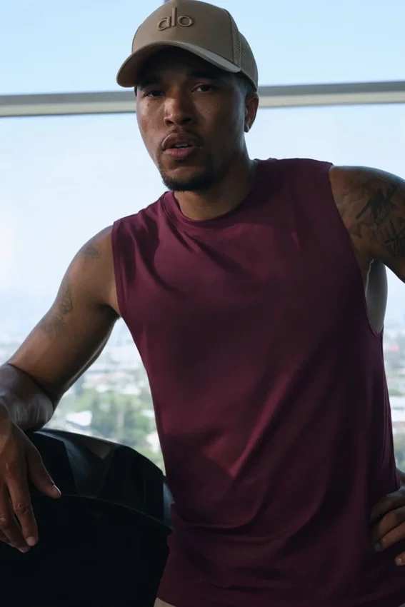Conquer Muscle Tank - Bordo