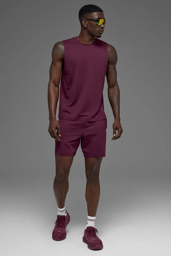 Conquer Muscle Tank - Bordo