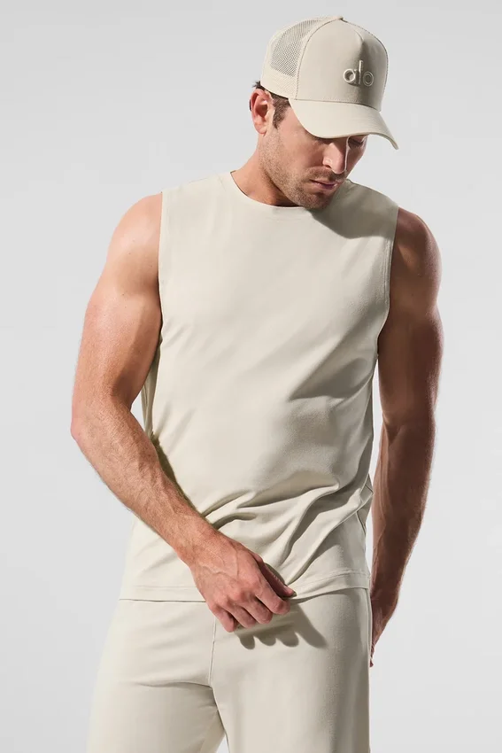 Conquer Muscle Tank - Kemik Rengi