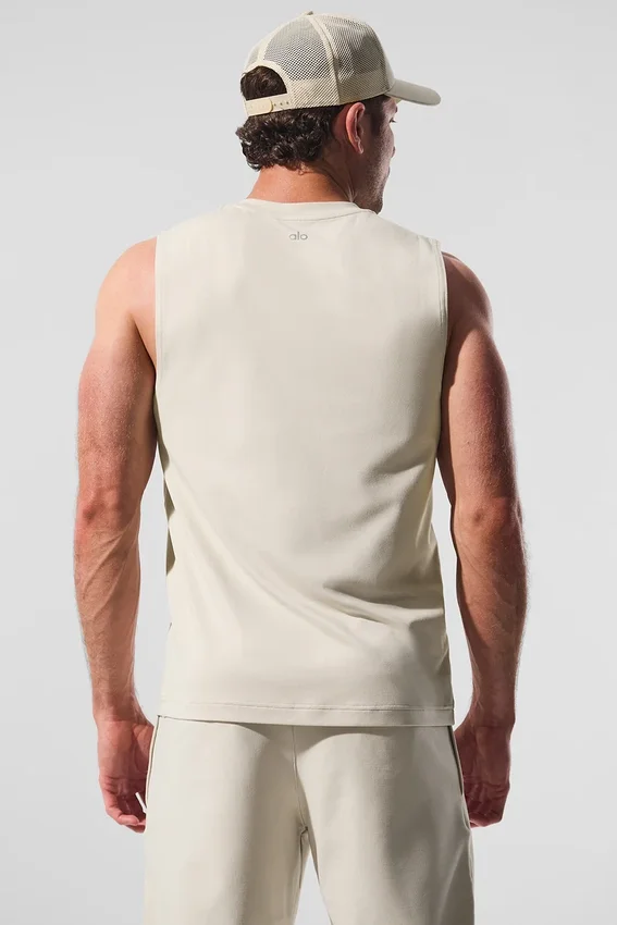 Conquer Muscle Tank - Kemik Rengi