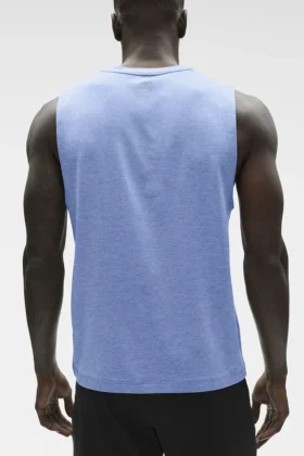 Conquer Muscle Tank – Provence Mavi Melanj