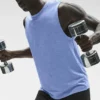 Conquer Muscle Tank - Provence Mavi Melanj