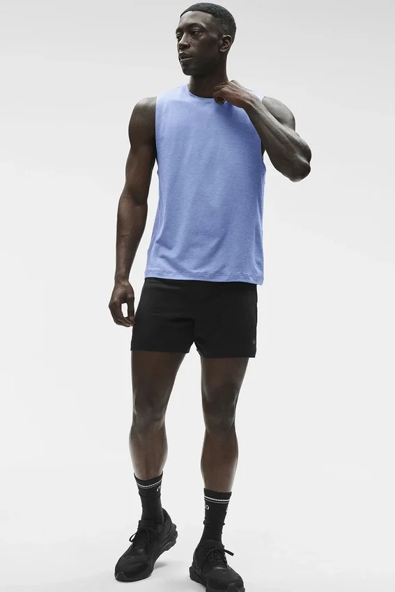 Conquer Muscle Tank - Provence Mavi Melanj
