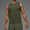 Conquer Muscle Tank - Yeşil Zeytin