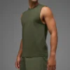 Conquer Muscle Tank - Yeşil Zeytin