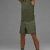 Conquer Muscle Tank - Yeşil Zeytin