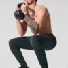 Conquer React Performans Pantolonu - Kömür Yeşili