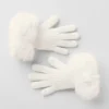 Courchevel Kaşmir Eldivenler - Fildişi