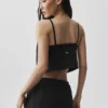 Cropped Connection Tank - Siyah