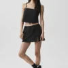 Cropped Connection Tank - Siyah