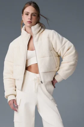 Darling Sweater Puffer - Fildişi