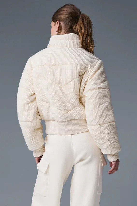 Darling Sweater Puffer - Fildişi