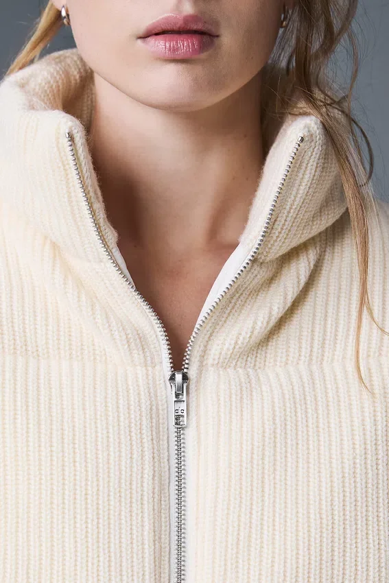 Darling Sweater Puffer - Fildişi