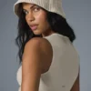 Denim Örgü Cloche - Fildişi/Yulaf Sütü