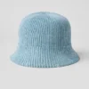 Denim Örgü Cloche - Gök Mavisi/Koyu Gök Mavisi