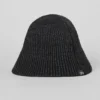Denim Örme Cloche - Siyah/Antrasit