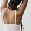 Dikişsiz Modal Nervürlü Delight Bralette - Beyaz
